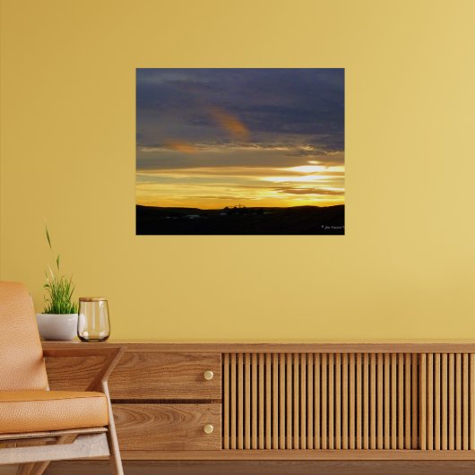 Avendlicht Poster (Woonkamer 2)