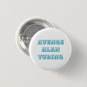 Avenge Alan Turing Pin Ronde Button 3,2 Cm (Voorkant /achterkant)