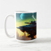 Avenger Ruimteschip Adventure Mok - Neem uw koffie (Links)