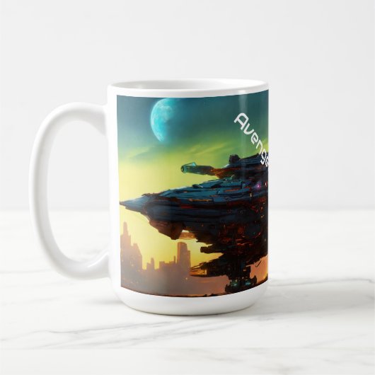 Avenger Spacship Adventure Mug - Prenez votre café (Gauche)