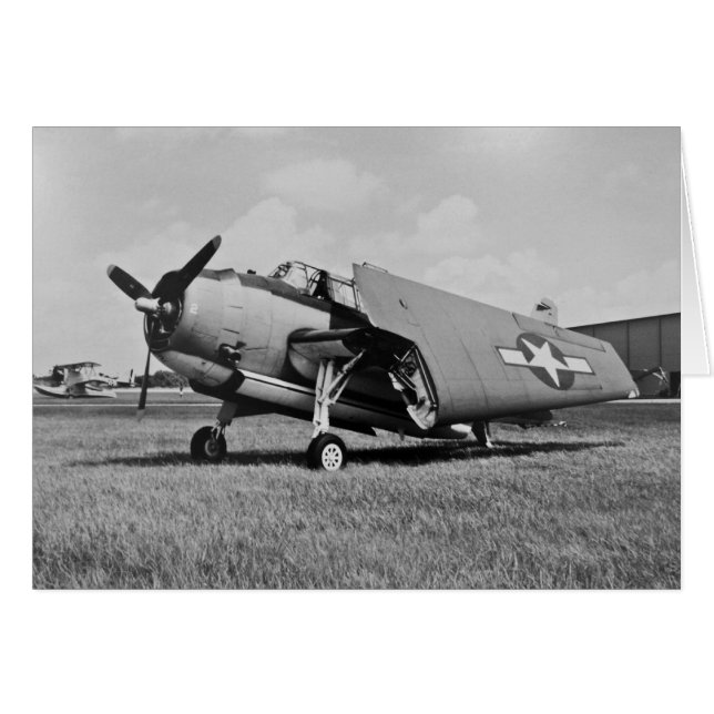 Avenger Torpedo Bomber 1945 (Voorkant Horizontaal)