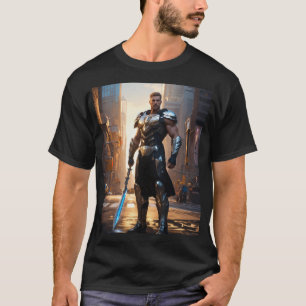 Avengers verenigen zich: Epic City Defense T-shirt