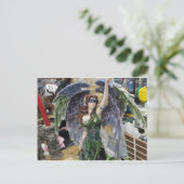 Avenging Angel Briefkaart (Staand voorkant)