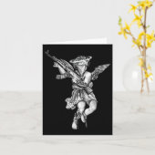 Avenging Angel Sinner Chicano Tattoo Kaart (Gele Bloem)