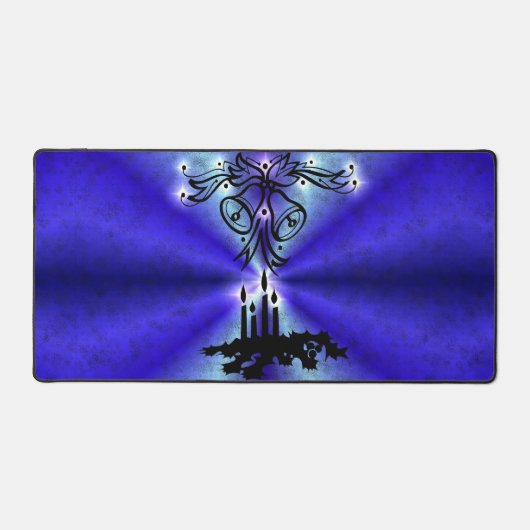 Avent, Artdeco de Noël sur Blue Green Rainbow (Recto)