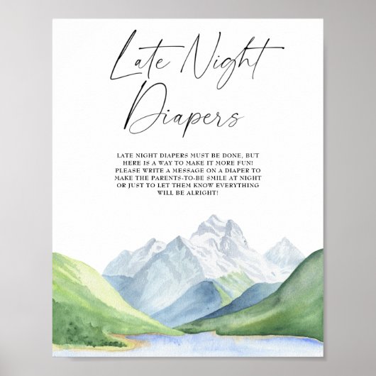 Aventure - Affiche du jeu de couches de nuit (Devant)