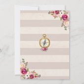 Aventure Attend Baby shower Invitation Carte Douch (Dos)