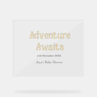 Aventure attendue faire-part de naissance ajouter