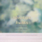 Aventure attendue faire-part de naissance ajouter (Neutre)