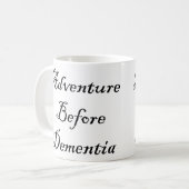 Aventure avant tasse drôle de voyageur de tasse de (Devant gauche)