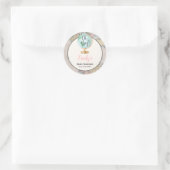 Aventure Commence à Favoriser Sticker étiquette (Sac)