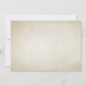 Aventure de carte de remerciements de baby shower (Dos)