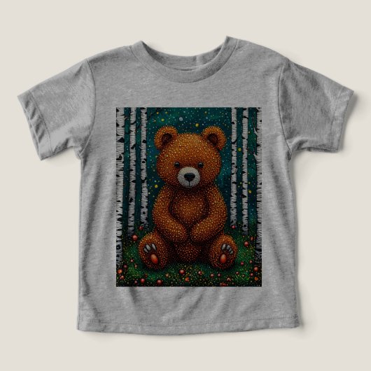 🧸 Aventure de la Forêt d'Ours Mignon Cadeau 🌲 (Design Recto)
