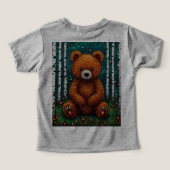 🧸 Aventure de la Forêt d'Ours Mignon Cadeau 🌲 (Design Verso)