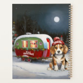 Aventure de Noël de la Caravane Beagle d'Hiver (Dos)