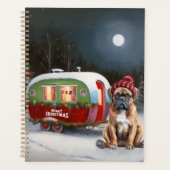 Aventure de Noël de la caravane Boxer d'hiver (Devant)