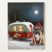 Aventure de Noël de la caravane Boxer d'hiver (Dos)