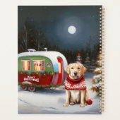 Aventure de Noël de la caravane du Labrador d'hive (Dos)