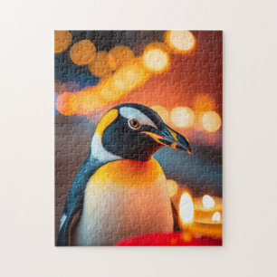 Aventure de puzzle de pingouin