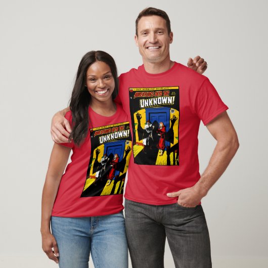 Aventure des années 1940 dans l'INCONNU! T-shirt (Unisexe)