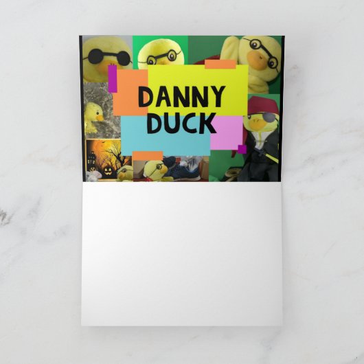 Aventure d'Halloween. Carte de vœux (Intérieur)