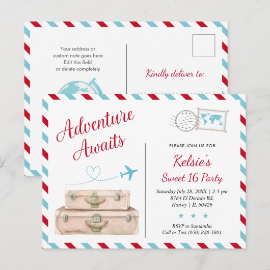 Aventure douce seize ans attend fille invitation d (Devant / Derrière)