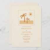 Aventure d'une Faire-part de mariage à vie (Devant / Derrière)