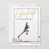 Aventure | Faire-part d'obtention d'un diplôme de (Devant)