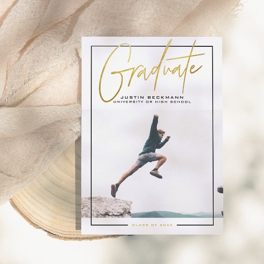 Aventure | Faire-part d'obtention d'un diplôme de