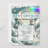 Aventure Genre Neutre Baby shower Invitation (Devant)