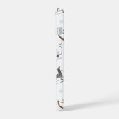 Aventure hivernale, Cônes de pin, Dorures, Patins  (Côté gauche)