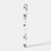 Aventure hivernale, Cônes de pin, Dorures, Patins  (Côté droit)