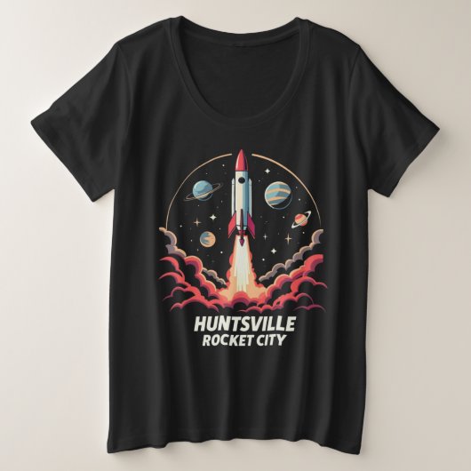 Aventure spatiale de la ville de fusée de Huntsvil (Design devant)