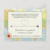 Aventure | Voyage | Invitation carte postale (Dos)