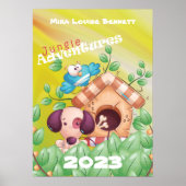 Aventures dans la jungle avec Nom Affiche pour cha (Devant)