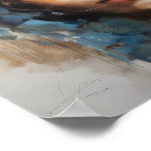 Aventures dans le désert : Poster de voyage pour e (Coin)