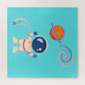 Aventures de bande dessinée Spaceman. puzzle (Horizontal)
