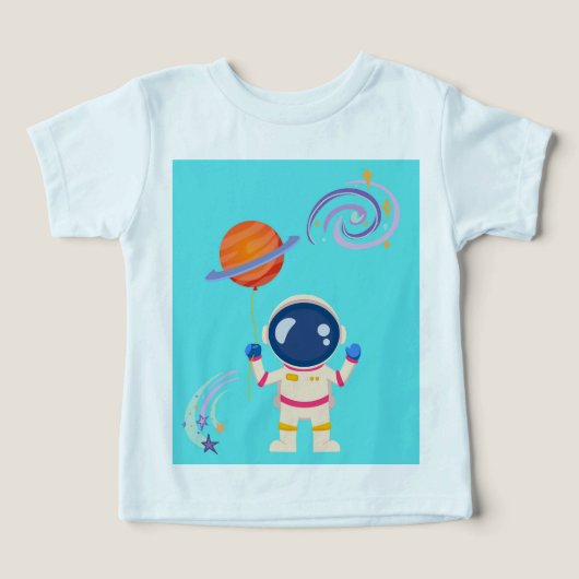 Aventures de dessins animés Spaceman. (Design Recto)