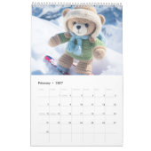 Aventures de Nounours Tricotés – Calendrier (Feb 2027)