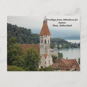 Aventures pour n'importe qui Carte Postale Thun, S