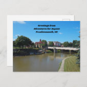 Aventures pour n'importe qui Frankenmouth, carte p (Devant / Derrière)