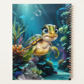 Aventures sous-marines avec la tortue joyeuse. (Dos)