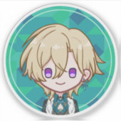 Aventurijn Sticker (Voorkant)