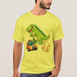 Aventuur met een leuk dinospeelgoed. t-shirt