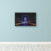 Avenue Champs-Elyses Canvas Afdruk (Insitu (Houten vloer))