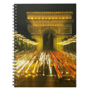 Avenue des Champs-Elysees, Arc de Triomphe, Notitieboek