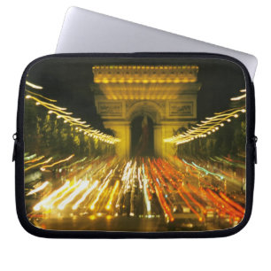 Avenue des Champs-Elyses, Arch of Triumph Laptop Sleeve