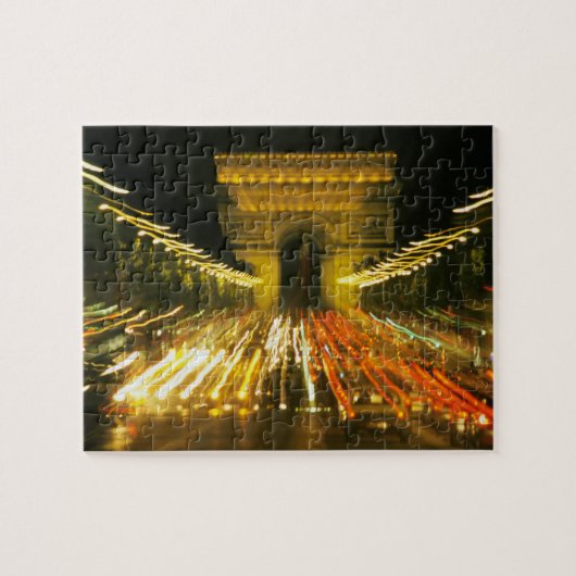 Avenue des Champs-Elyses, Arch of Triumph Legpuzzel (Horizontaal)