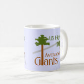 Avenue des Géants Café Mug (Devant droit)