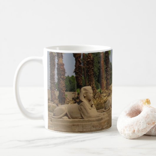 Avenue des Sphinxes Mug (Avec donut)